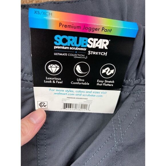 Scrubstar ultimate grey scrub top and joggers - Picture 5 of 5
